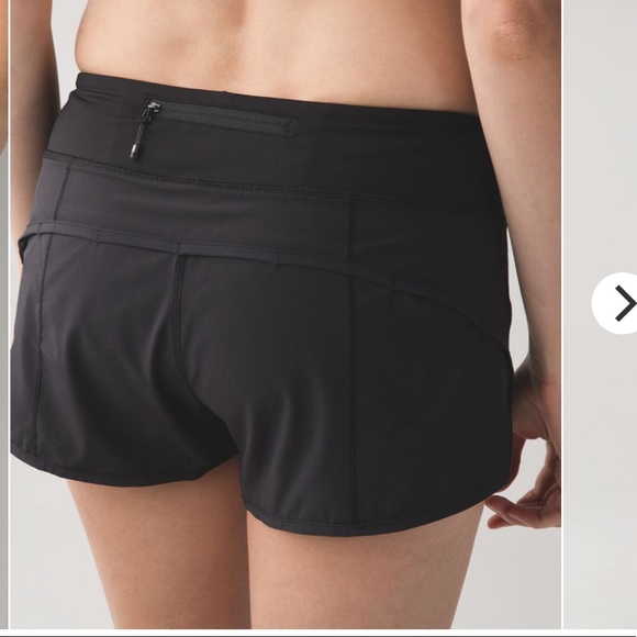 lululemon athletica Pants - Lululemon Speed Short *4-way Stretch 2.5" black